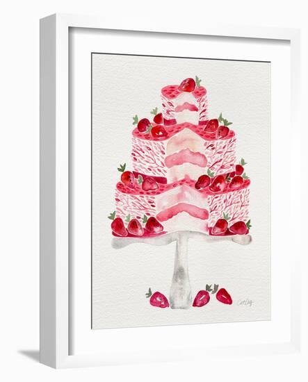 Strawberry Short Cake-Cat Coquillette-Framed Giclee Print