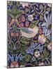 'Strawberry Thief' Curtain, 1883 (Printed Textile)-William Morris-Mounted Giclee Print