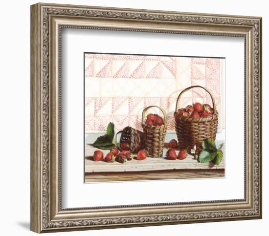 Strawberry Time-Pauline Eblé Campanelli-Framed Art Print