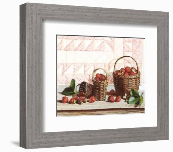 Strawberry Time-Pauline Eblé Campanelli-Framed Art Print