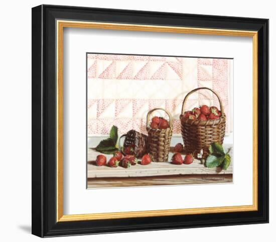 Strawberry Time-Pauline Eblé Campanelli-Framed Art Print