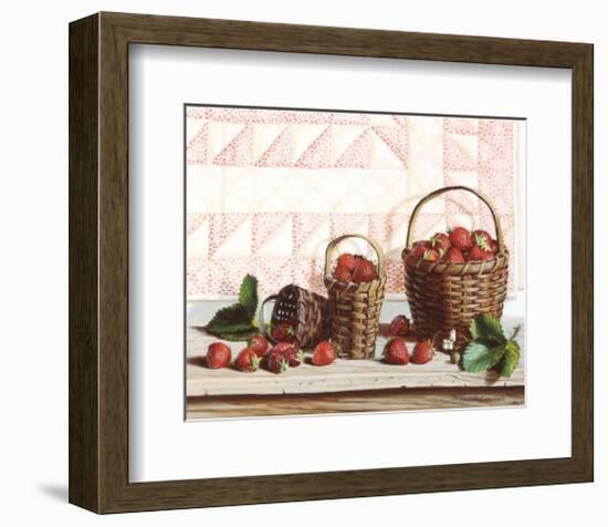 Strawberry Time-Pauline Eblé Campanelli-Framed Art Print