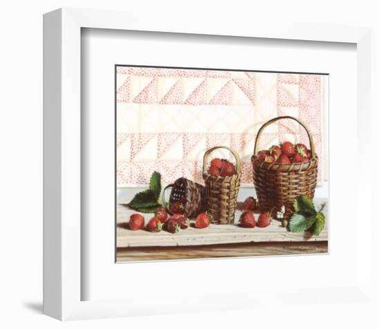 Strawberry Time-Pauline Eblé Campanelli-Framed Art Print