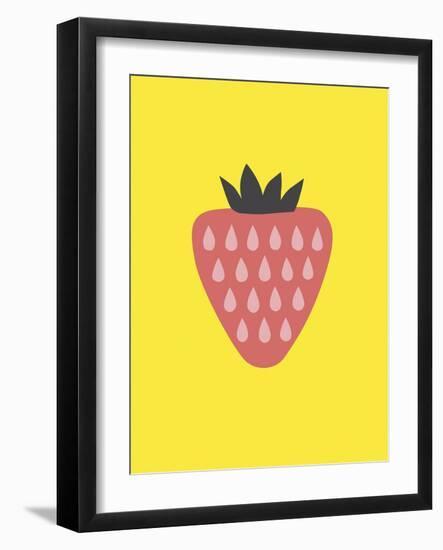 Strawberry-Sophie Ledesma-Framed Giclee Print