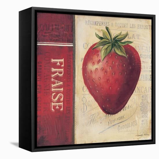 Strawberry-Kimberly Poloson-Framed Stretched Canvas