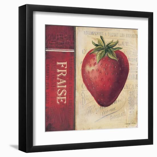 Strawberry-Kimberly Poloson-Framed Art Print