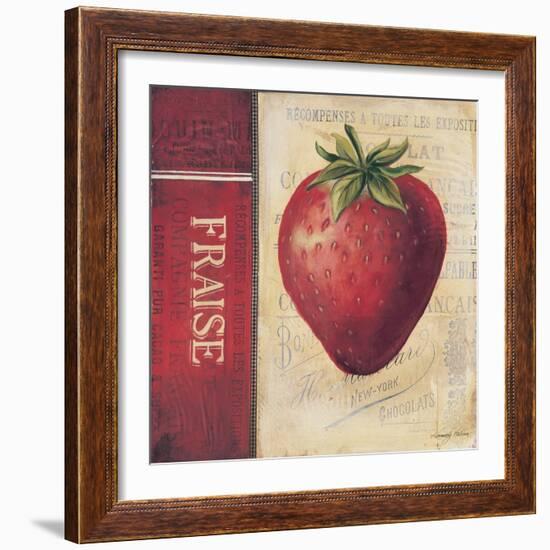 Strawberry-Kimberly Poloson-Framed Art Print