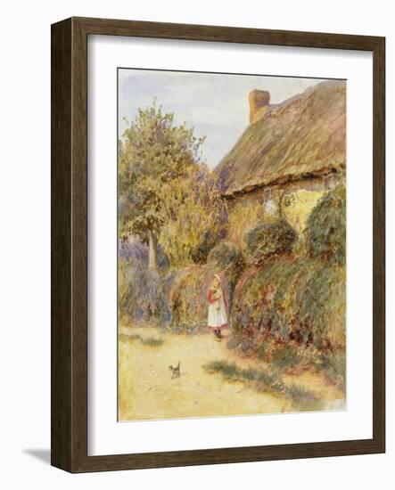 Straying-Helen Allingham-Framed Giclee Print