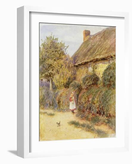 Straying-Helen Allingham-Framed Giclee Print