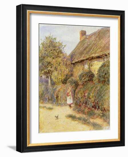 Straying-Helen Allingham-Framed Giclee Print