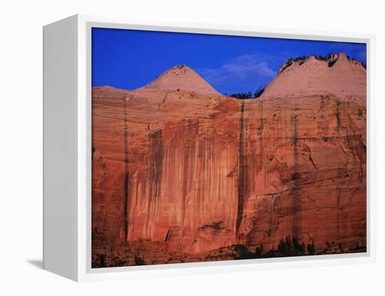 Streaked Wall and Beehives at Sunrise-Bill Ross-Framed Premier Image Canvas