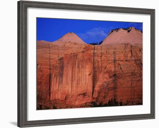 Streaked Wall and Beehives at Sunrise-Bill Ross-Framed Photographic Print