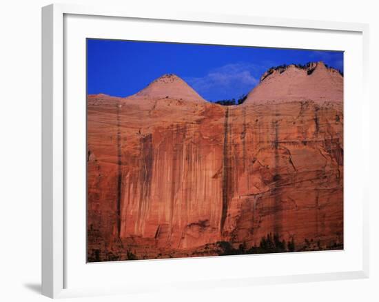 Streaked Wall and Beehives at Sunrise-Bill Ross-Framed Photographic Print