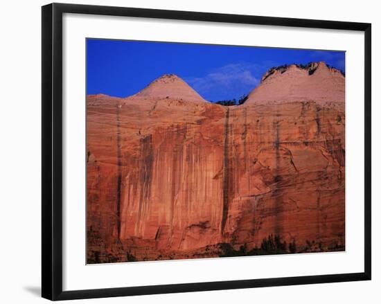 Streaked Wall and Beehives at Sunrise-Bill Ross-Framed Photographic Print