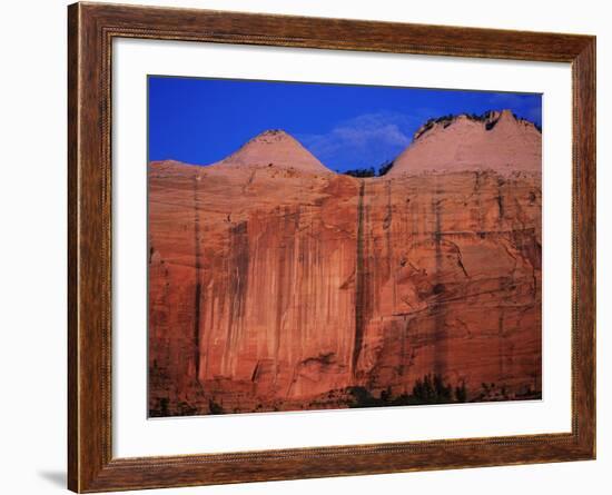 Streaked Wall and Beehives at Sunrise-Bill Ross-Framed Photographic Print