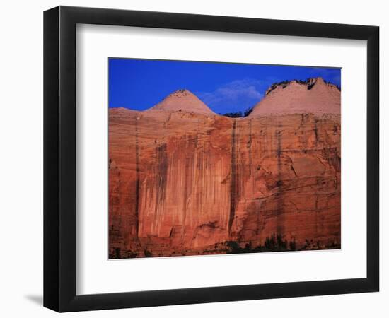 Streaked Wall and Beehives at Sunrise-Bill Ross-Framed Photographic Print