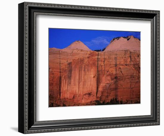 Streaked Wall and Beehives at Sunrise-Bill Ross-Framed Photographic Print