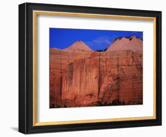 Streaked Wall and Beehives at Sunrise-Bill Ross-Framed Photographic Print