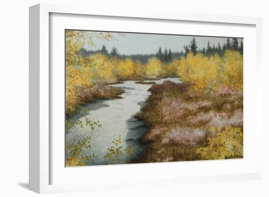 Stream, 1905-Theodor Severin Kittelsen-Framed Giclee Print