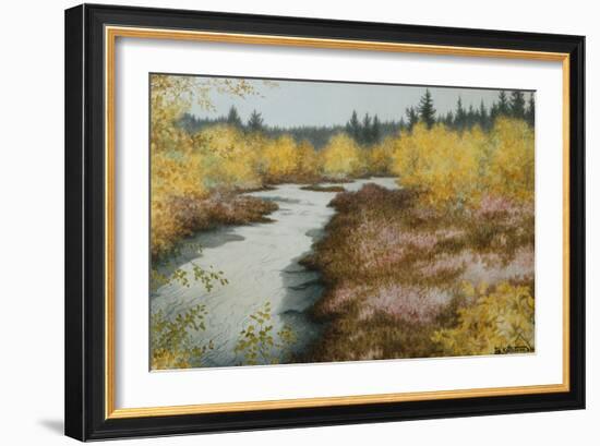 Stream, 1905-Theodor Severin Kittelsen-Framed Giclee Print