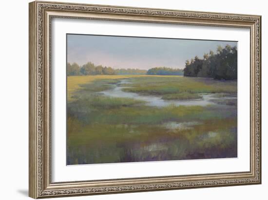 Stream and Sky Countryside-Jill Schultz McGannon-Framed Art Print