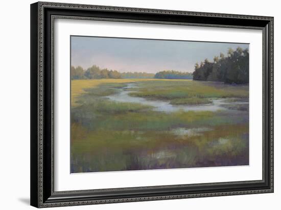 Stream and Sky Countryside-Jill Schultz McGannon-Framed Art Print