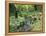 Stream And Woodland In Devon-Adrian Bicker-Framed Premier Image Canvas