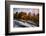 Stream flowing through rocks, Buttermilk Falls, Adirondack Mountains State Park, New York State...-null-Framed Photographic Print