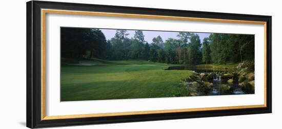 Stream in a Golf Course, Laurel Valley Golf Club, Ligonier, Pennsylvania, USA-null-Framed Photographic Print