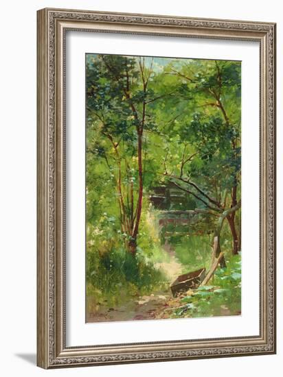 Stream in a Wood, 1883-Walter Frederick Osborne-Framed Giclee Print