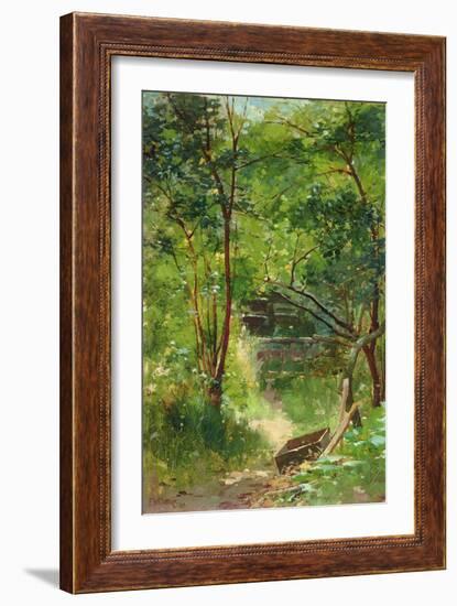 Stream in a Wood, 1883-Walter Frederick Osborne-Framed Giclee Print