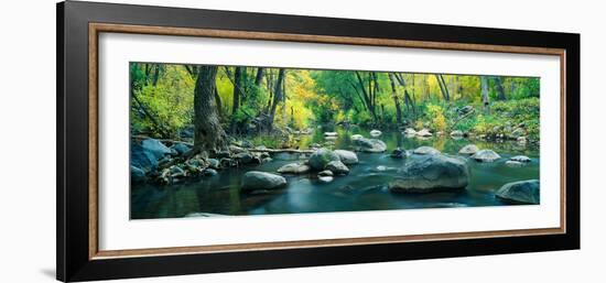 Stream in Cottonwood Canyon, Sedona, Arizona--Framed Photographic Print