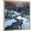 "Stream in Snowy Woods,"January 1, 1933-Walter Baum-Mounted Giclee Print