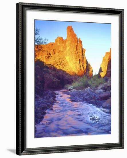 Stream Near Fisher Towers, Utah, USA-Christopher Talbot Frank-Framed Photographic Print