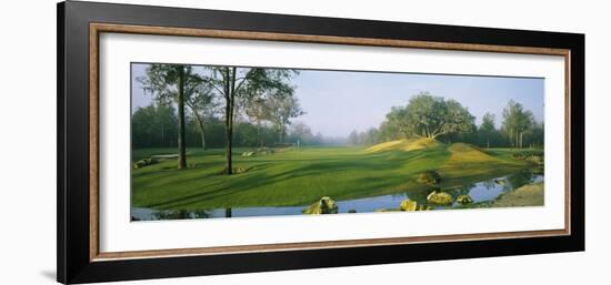 Stream on a Golf Course, Haile Plantation, Gainesville, Florida, USA-null-Framed Photographic Print