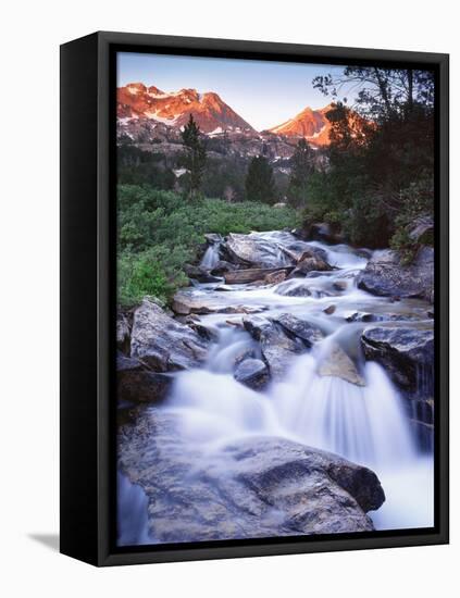 Stream Runs Through Lamoille Canyon in the Ruby Mountains, Nevada, Usa-Dennis Flaherty-Framed Premier Image Canvas