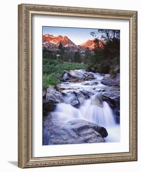 Stream Runs Through Lamoille Canyon in the Ruby Mountains, Nevada, Usa-Dennis Flaherty-Framed Photographic Print