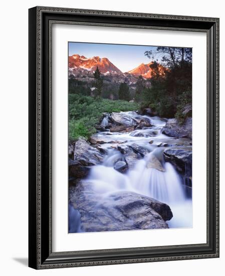 Stream Runs Through Lamoille Canyon in the Ruby Mountains, Nevada, Usa-Dennis Flaherty-Framed Photographic Print