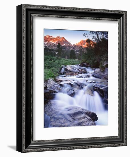 Stream Runs Through Lamoille Canyon in the Ruby Mountains, Nevada, Usa-Dennis Flaherty-Framed Photographic Print