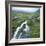 Stream Rushing over Rocks in a Wet Misty Environment, Estoroy Island, Faroe Islands, Denmark-David Lomax-Framed Photographic Print