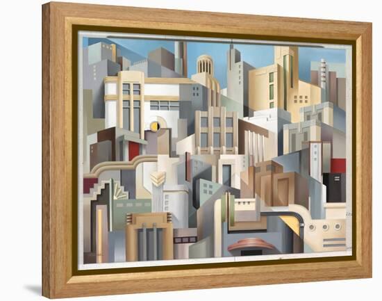 Streamline City-Catherine Abel-Framed Premier Image Canvas