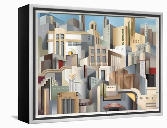 Streamline City-Catherine Abel-Framed Premier Image Canvas