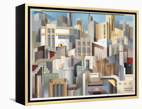 Streamline City-Catherine Abel-Framed Premier Image Canvas