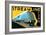 Streamline Train-Brian James-Framed Art Print