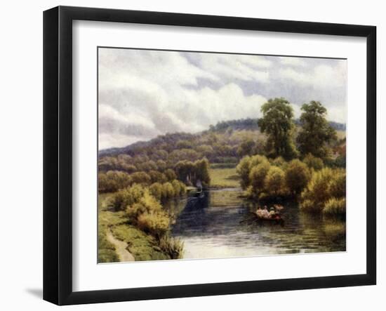 Streatley Reach-Alfred Robert Quinton-Framed Giclee Print