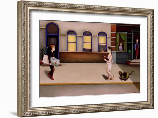 Street 2-Caroline Jennings-Framed Giclee Print