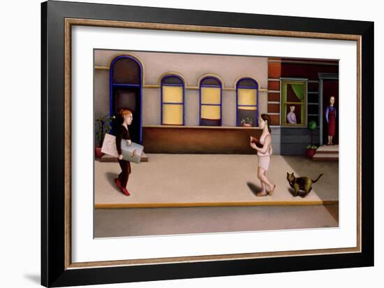 Street 2-Caroline Jennings-Framed Giclee Print