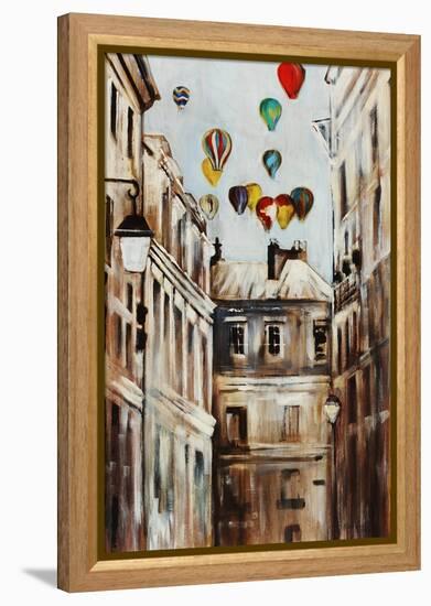 Street Affair-Sydney Edmunds-Framed Premier Image Canvas