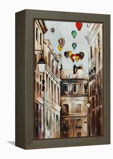 Street Affair-Sydney Edmunds-Framed Premier Image Canvas