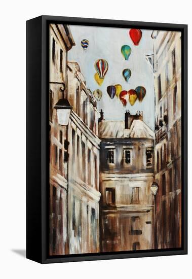 Street Affair-Sydney Edmunds-Framed Premier Image Canvas